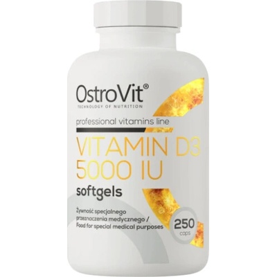 Ostrovit D3 5000 IU softgels 250 kapsúl