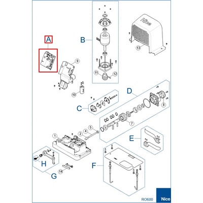 SPROA41 Riadiaca jednotka pre new ROBO RO600