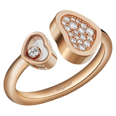 Chopard zlatý prsten Happy Hearts 829482 5910 2010043