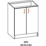 Bogdan Furniture Europe Долен шкаф Alina 60Н-E20, с две врати