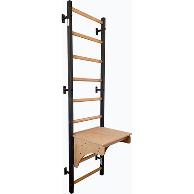 BenchK Гимнастическа стълба BenchK 712B black matte/oak
