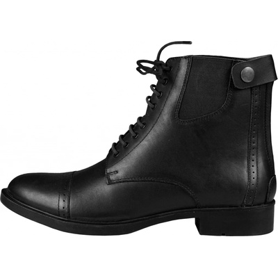 Horka Luxusní kožené nízké jezdecké boty Černá – Hledejceny.cz