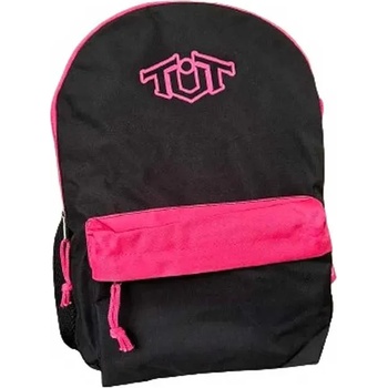 MC Toys Раница за училище Toneuptone в неонови цветове, черен/розов - MC Toys