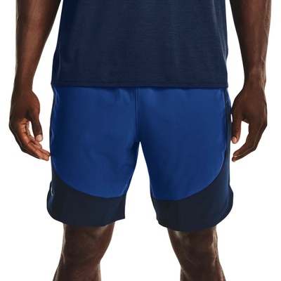 Under Armour HIIT Woven Colorblock M shorts Blue kraťasy