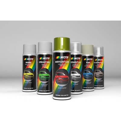 Motip Dupli Autoemail Škoda Šedá steel metalíza 200ml