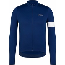 Rapha Men's Core Thermal Long Sleeve Jersey Navy/White