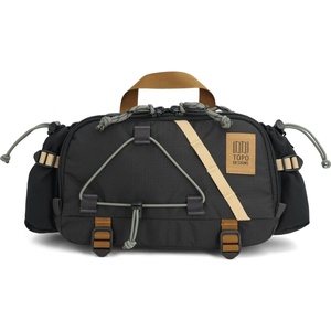 Topo Designs Чанта за кръст Topo designs Mountain Hydro Hip Pack Hip bag - Black / Neutral - размер 4 l (510-5454-0111)