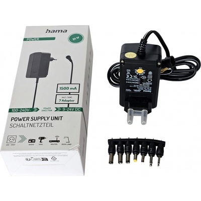 HAMA GmbH & Co KG NAPÁJEČ 24V / 1500 mA