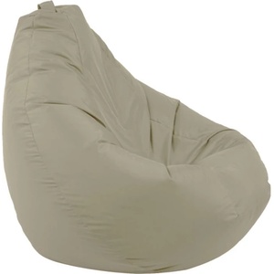 Pufrelax Пуф круша 320л. , Nirvana Grande - Teteron Beige, За открито, Перящ се калъф, Пълнеж от Полистиролни перли (PUF-G-NGR-TEX-BE)