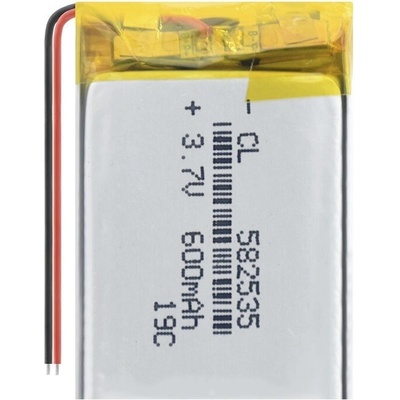 Li-Pol batéria 600mAh, 3.7V, 582535