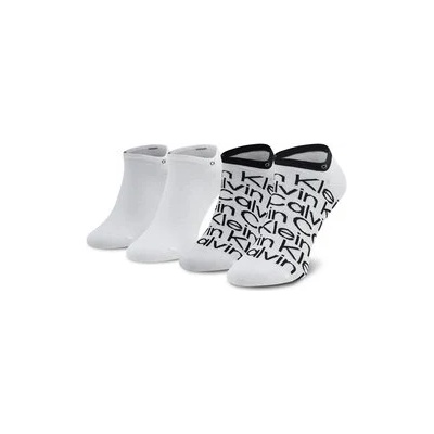Calvin Klein Комплект 2 чифта къси чорапи мъжки 701218714 Бял (701218714)