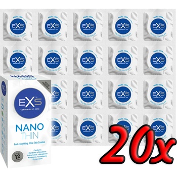 Image 1 of EXS Condoms Nano Thin 20 pack