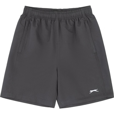 Slazenger Юношески къси панталони Slazenger Woven Shorts Junior - Charcoal