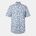 HUGO BOSS Риза с къс ръкав Boss Men's H-JOE Kent Patterned Short Sleeve Tailored Fit Shirt - Lt Pas Blue 450