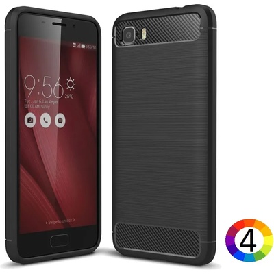 ASUS Zenfone 3s Max ZC521TL Удароустойчив Carbon Fiber Калъф и Протектор