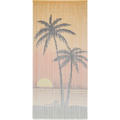 vidaXL Dveřní závěs proti hmyzu bambus 90 x 200 cm