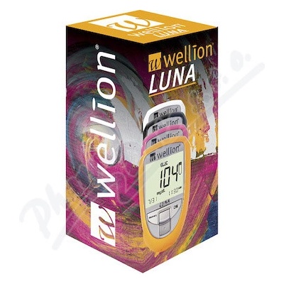Wellion Luna Trio glukometr set bílý