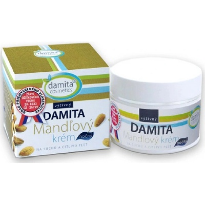Damita Cosmetics Bratislava Damita cosmetics DC бадем нощен крем 50гр