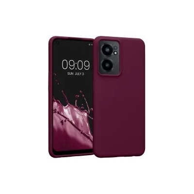 kwmobile Калъф за OnePlus Nord CE 2 5G - тъмночервен