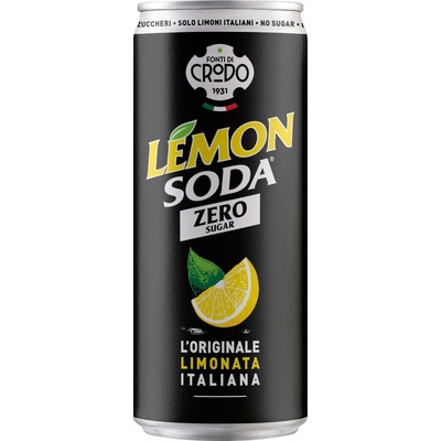 Crodo Lemon Soda Zero italská limonáda 330 ml
