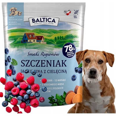 Baltica Puppy Jahňacie s teľacím mäsom 1 kg