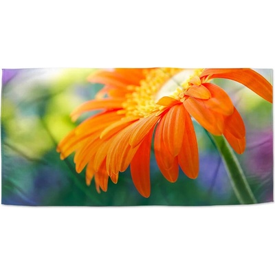 Sablio Uterák Oranžová gerbera 50 x 100 cm