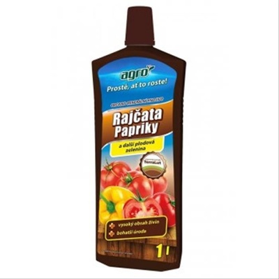 AGRO Hnojivo na rajčata, papriky, okurky 1 l
