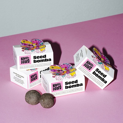 Dárková sada seedbomb plných Dobra