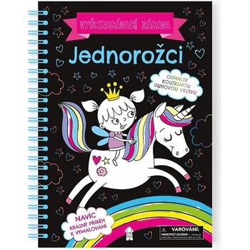 Vyškrabávací zábava Jednorožci
