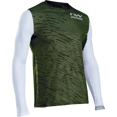 Northwave Bomb long-sleeves-green-fore-grey