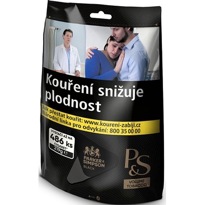 P&S cigaretový tabák black 219 g – Zboží Dáma