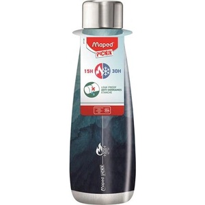 Maped Термос, двустенен, 500 ml, неръждаема стомана, MAPED PICNIK "Concept Adult", морско синьо 871198 (871198)