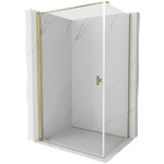 Mexen Mist-B душ кабина с врата 90 x 85 см, прозрачна, златна - 8A2T-090-085-50-00 (8A2T-090-085-50-00)