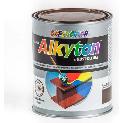 Alkyton Hladký lesk 0,75 l čokoládová hnědá – Sleviste.cz