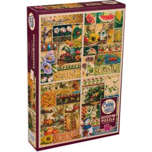 Cobble Hill Пъзел Cobble Hill от 2000 части - Сезони (49012)