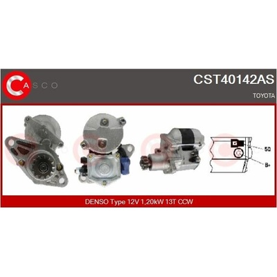 Štartér CASCO CST40142AS