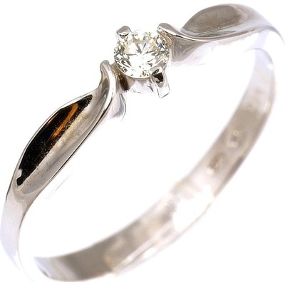 Šperky-NM zásnubní prsten s briliantem 1177