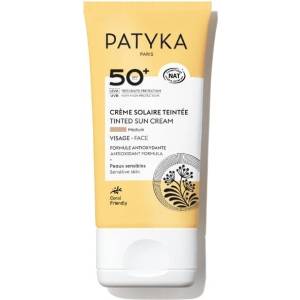 Patyka Suncare Тониран слънцезащитен крем за лице SPF50+ Nude