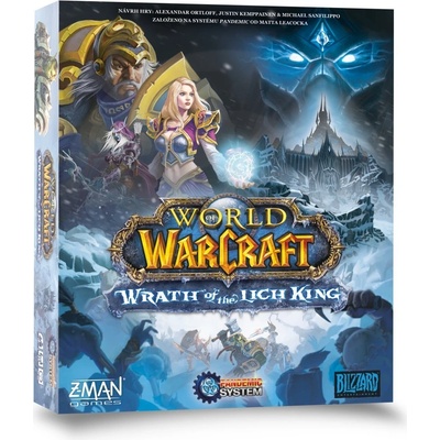 Z-Man Games Pandemic World of Warcraft: Wrath of the Lich King Board Game EN