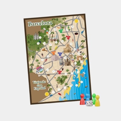Viajando con Espańol (Mini Board Game)