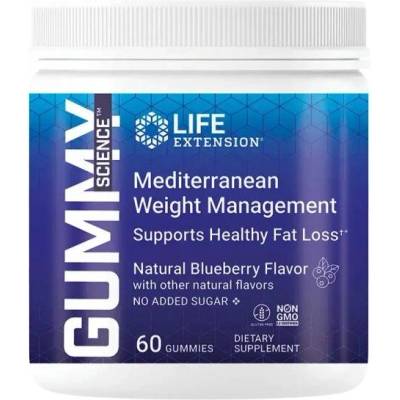 Life Extension Gummy Science Mediterranean Weight Management, 60 желирани таблетки, Life Extension (02506 LE)