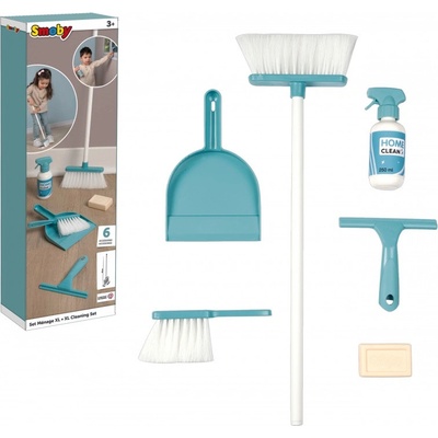 Smoby Úklidová souprava na velký úklid XL Cleaning Set s mýdlem a 6 doplňky