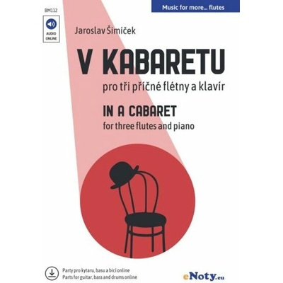 V kabaretu tři příčné flétny + Audio Online