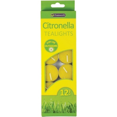 Chatsworth Citronella Tealights 12 ks