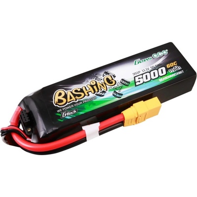 Gens ace G-Tech 5000mAh 11,1V 3S1P 60C Lipo baterie s XT90 Plug Bashing Series – Hledejceny.cz