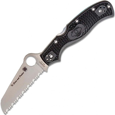 Spyderco Rescue 3 Lightweight Thin Blue Line C14FSBKBL3
