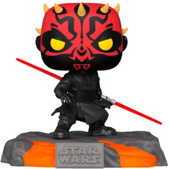 Funko Pop Deluxe Star Wars Red Saber Series V1 Darth Maul Glows In The Dark