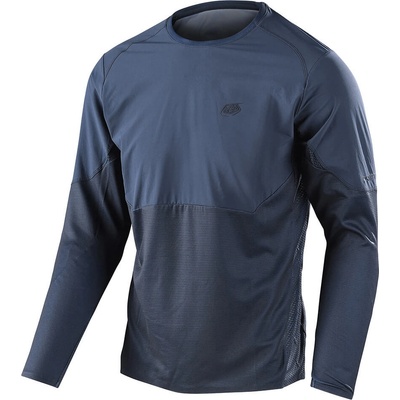 Troy Lee Designs Drift Solid dlouhý rukáv dark charcoal pánský