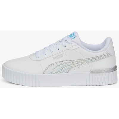 Puma Carina 2.0 Mermaid Jr tenisky dětské 38974201 White Hero blue silver