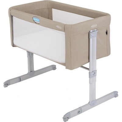 Graco Detská postieľka 96*63 cm SWEET2SLEEP Oatmeal